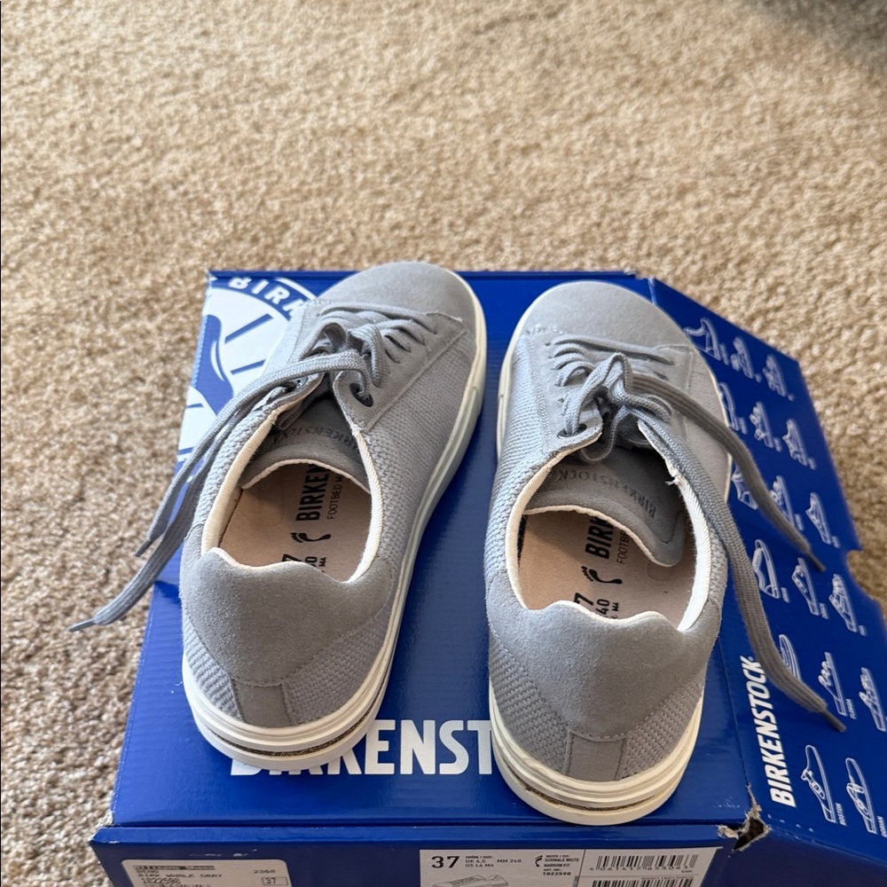 Birkenstock women’s  Light Gray Sneakers